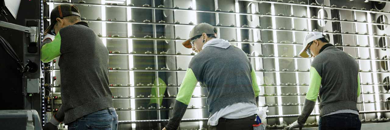 Cardinal Glass employees working together